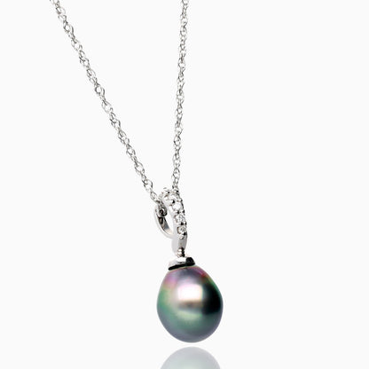 Midnight Tide Tahitian Pearl Necklace