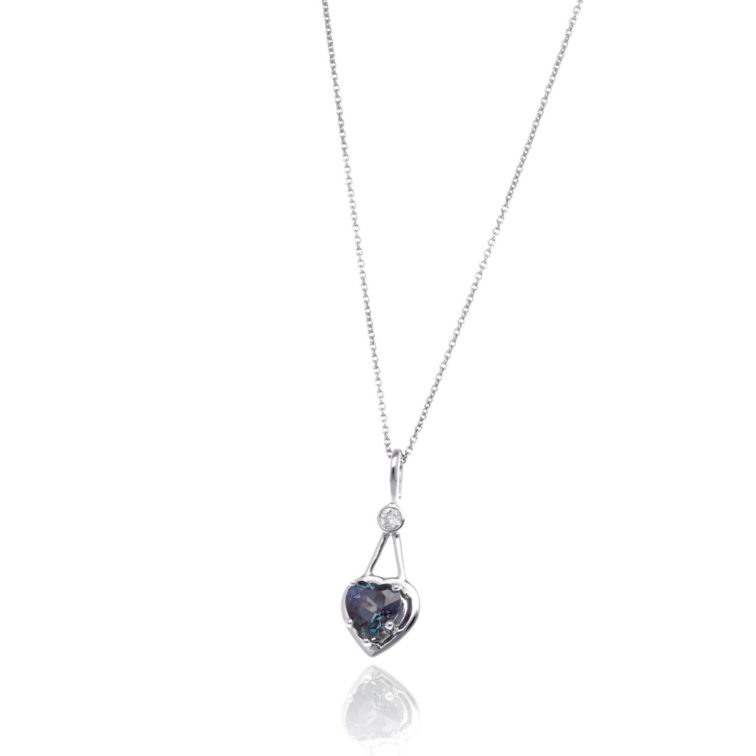 Love in June Alexandrite Pendant