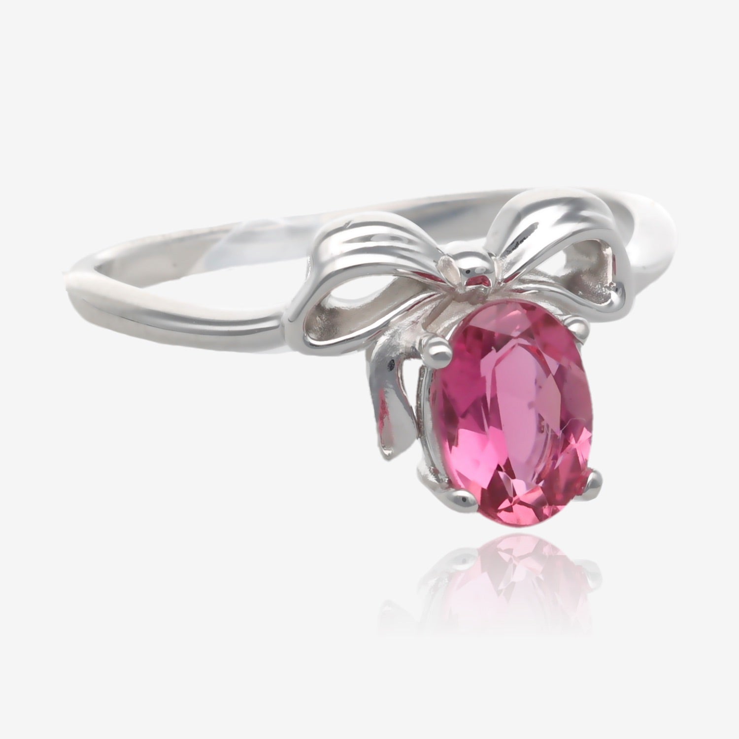 You’ve Got a Gift Pink Bow tie Ring