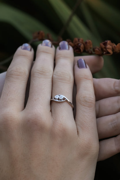 Wrapped in Love Diamond Promise Ring