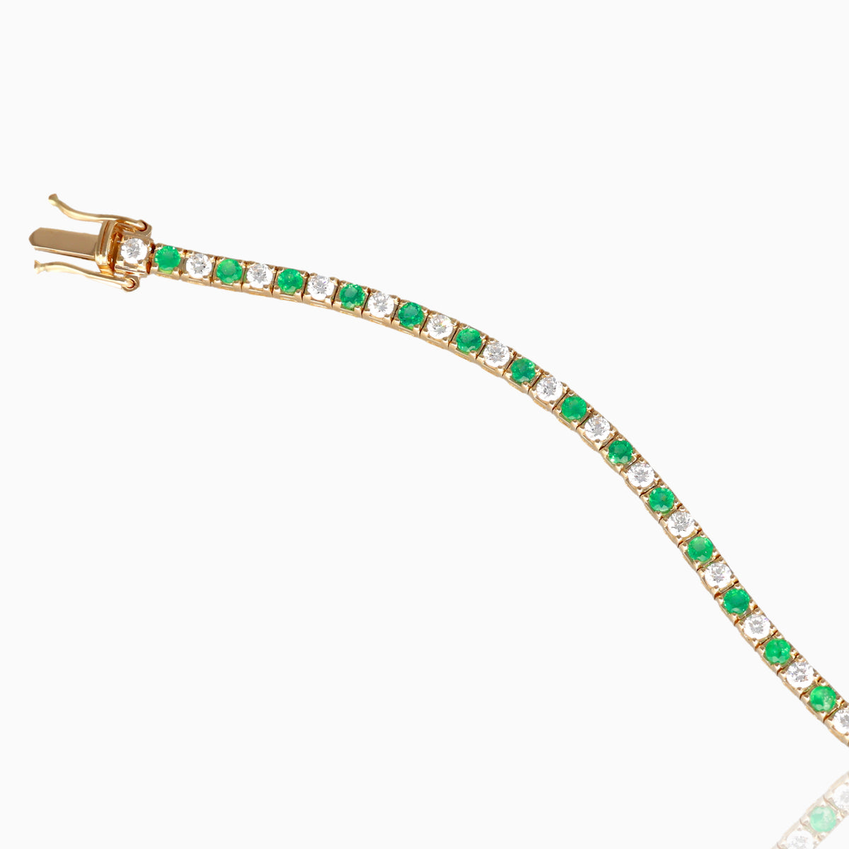 Color Royale Yellow Gold Diamond Bracelet
