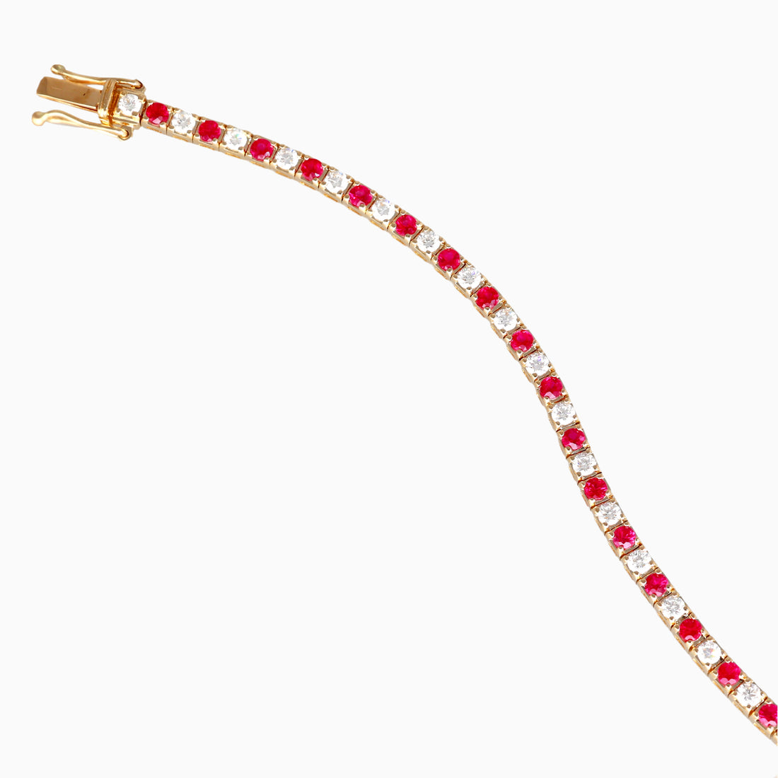 Color Royale Yellow Gold Diamond Bracelet