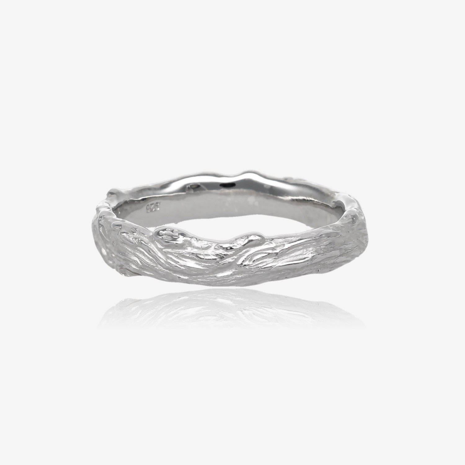 Willow Branch Band in Silver