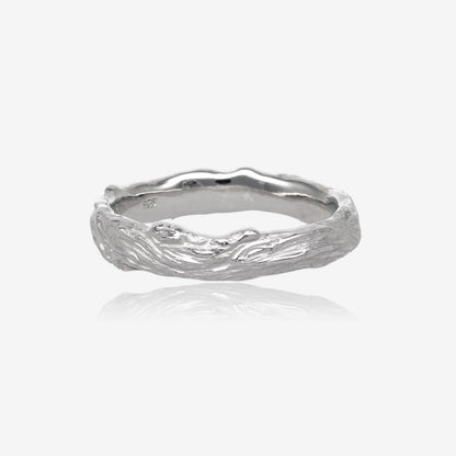 Willow Branch Band in Silver