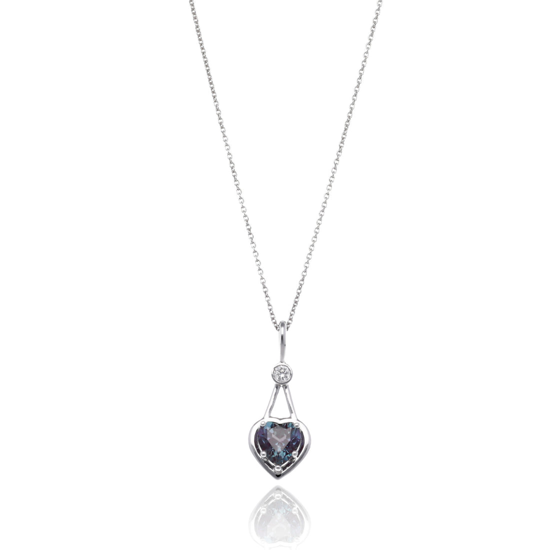 Love in June Alexandrite Pendant