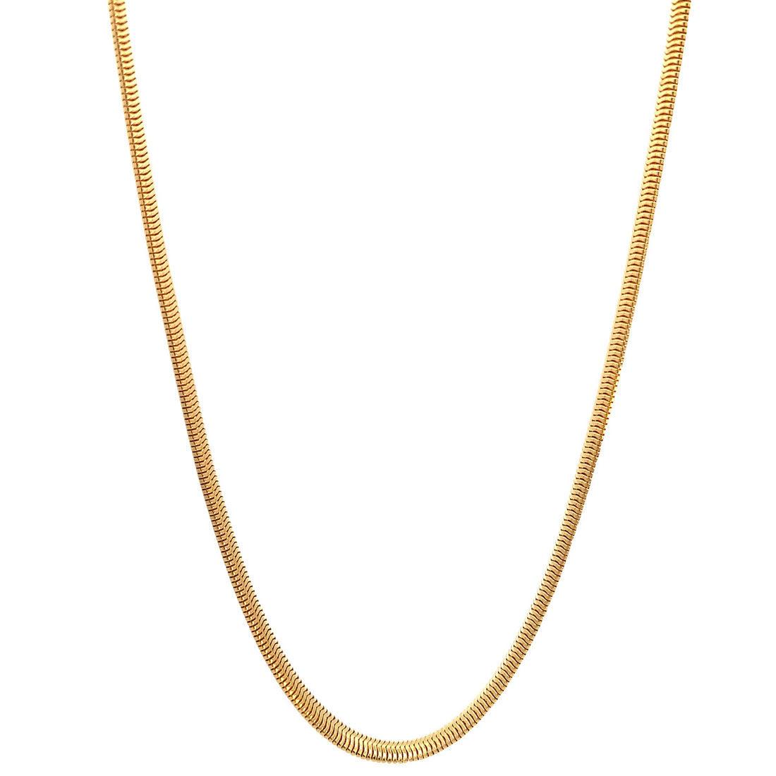 Luxe Silky Herringbone Gold Filled Chain