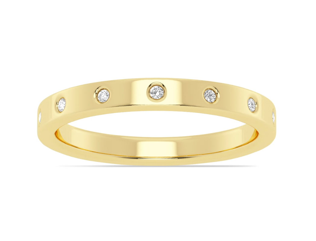 Soft Glow Diamond Band
