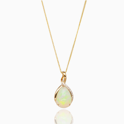 Ethereal Light Opal Necklace
