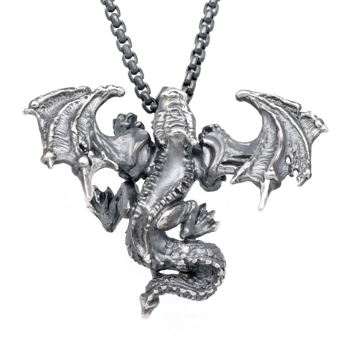 Georgie the Dragon Winged Flight Necklace