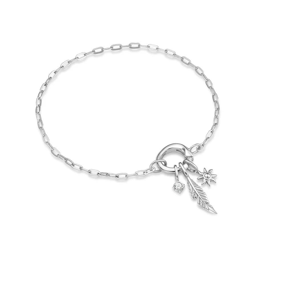 Feather Trio Bracelet Bundle Set