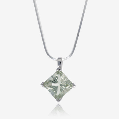 The Radiance Green Amethyst Prasiolite Pendant