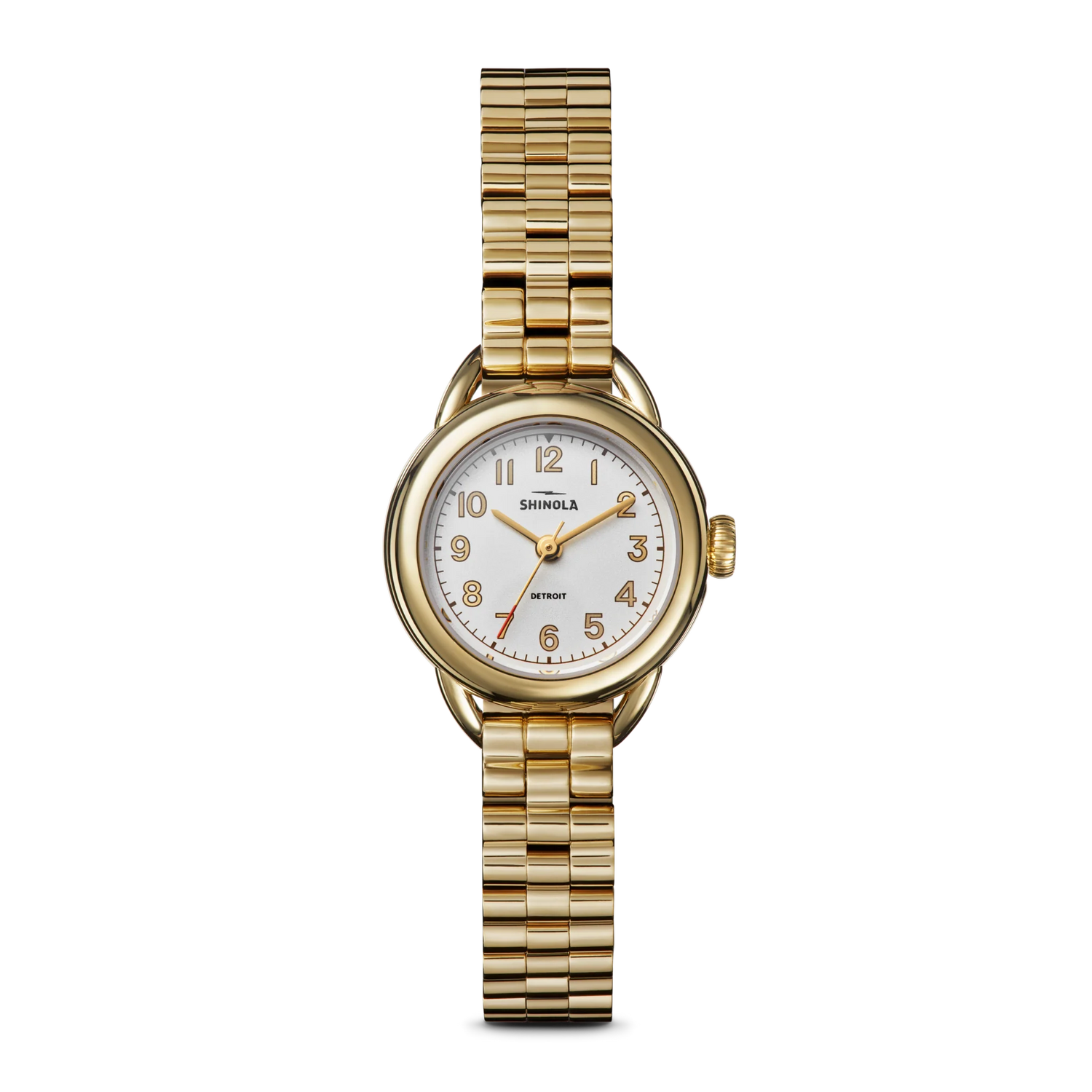 SHINOLA Ladies Runabout Gold Tone Watch
