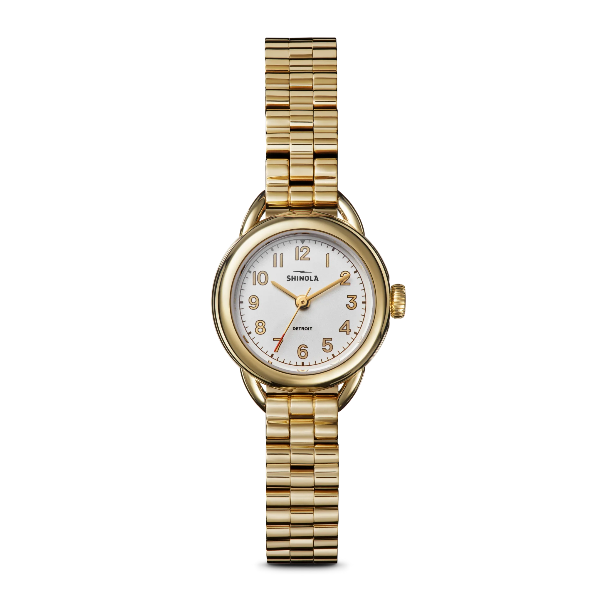SHINOLA Ladies Runabout Gold Tone Watch