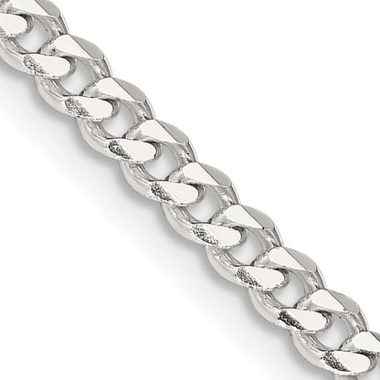 18&quot; Sterling Silver 3.5mm Curb Chain