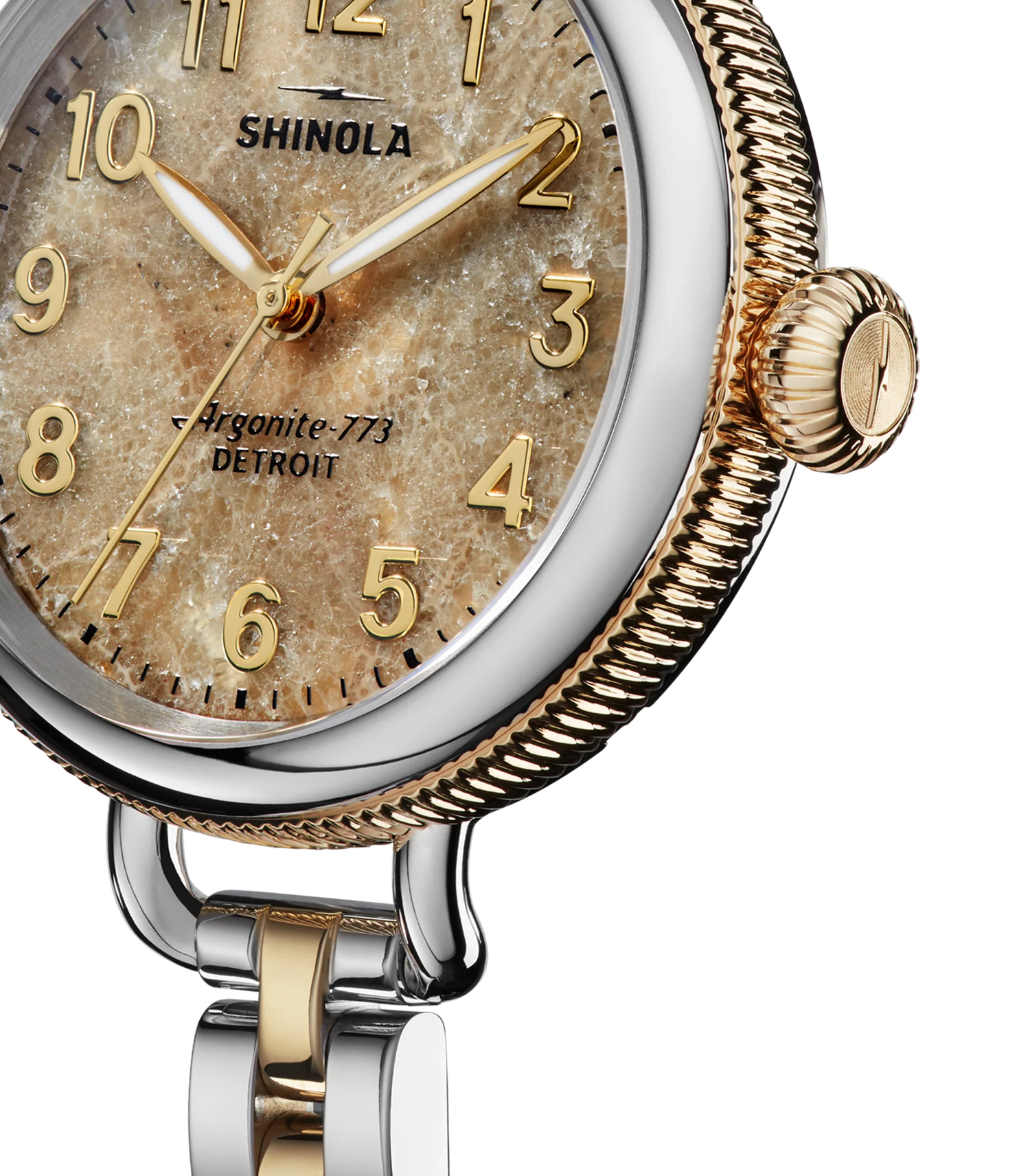 SHINOLA Ladies Petoskey Birdy Watch Two Tone