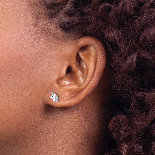Dreamcore Unicorn Sterling Silver Stud Earrings