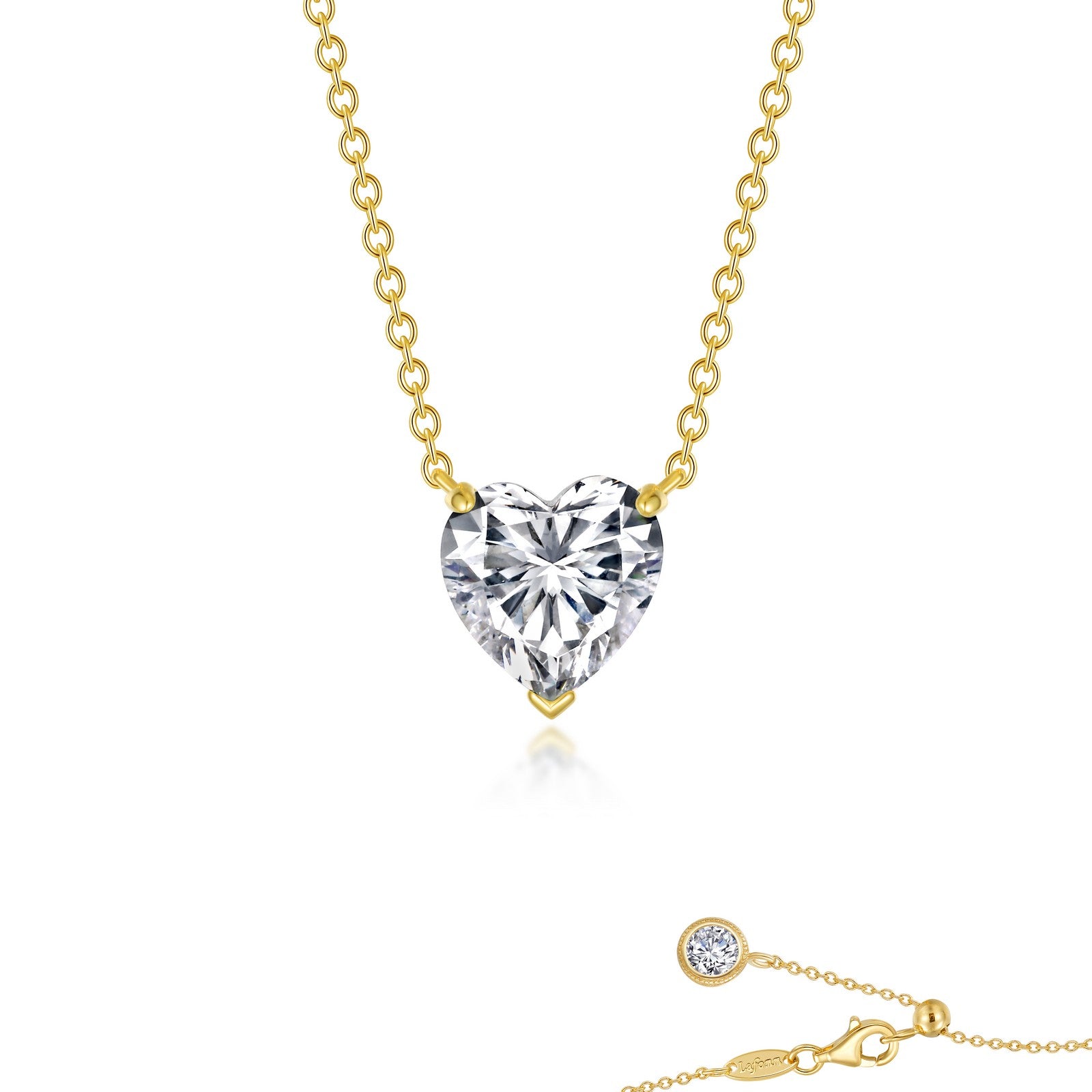 Heart Solitaire Necklace