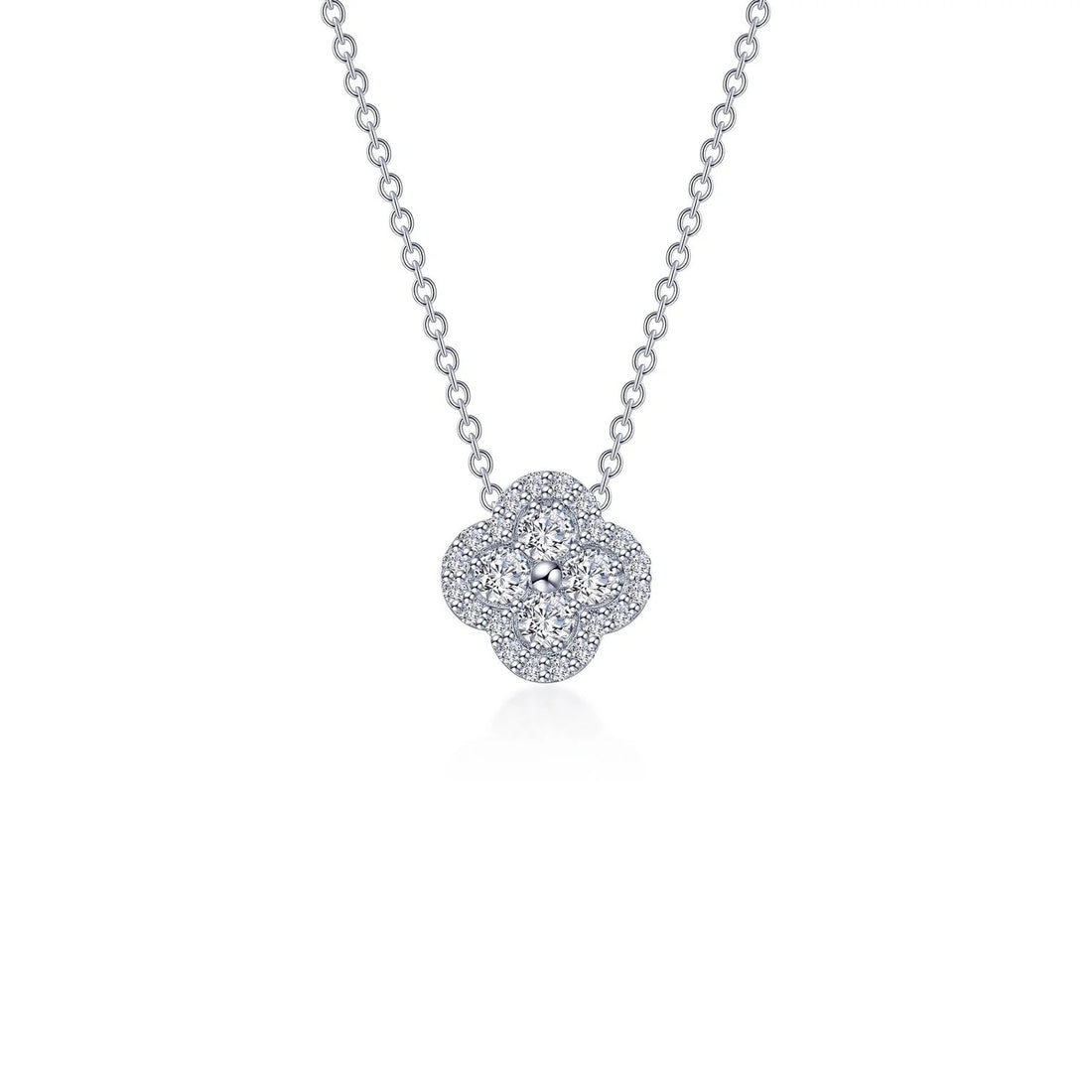 Dazzling Iconic Blossom Halo Necklace