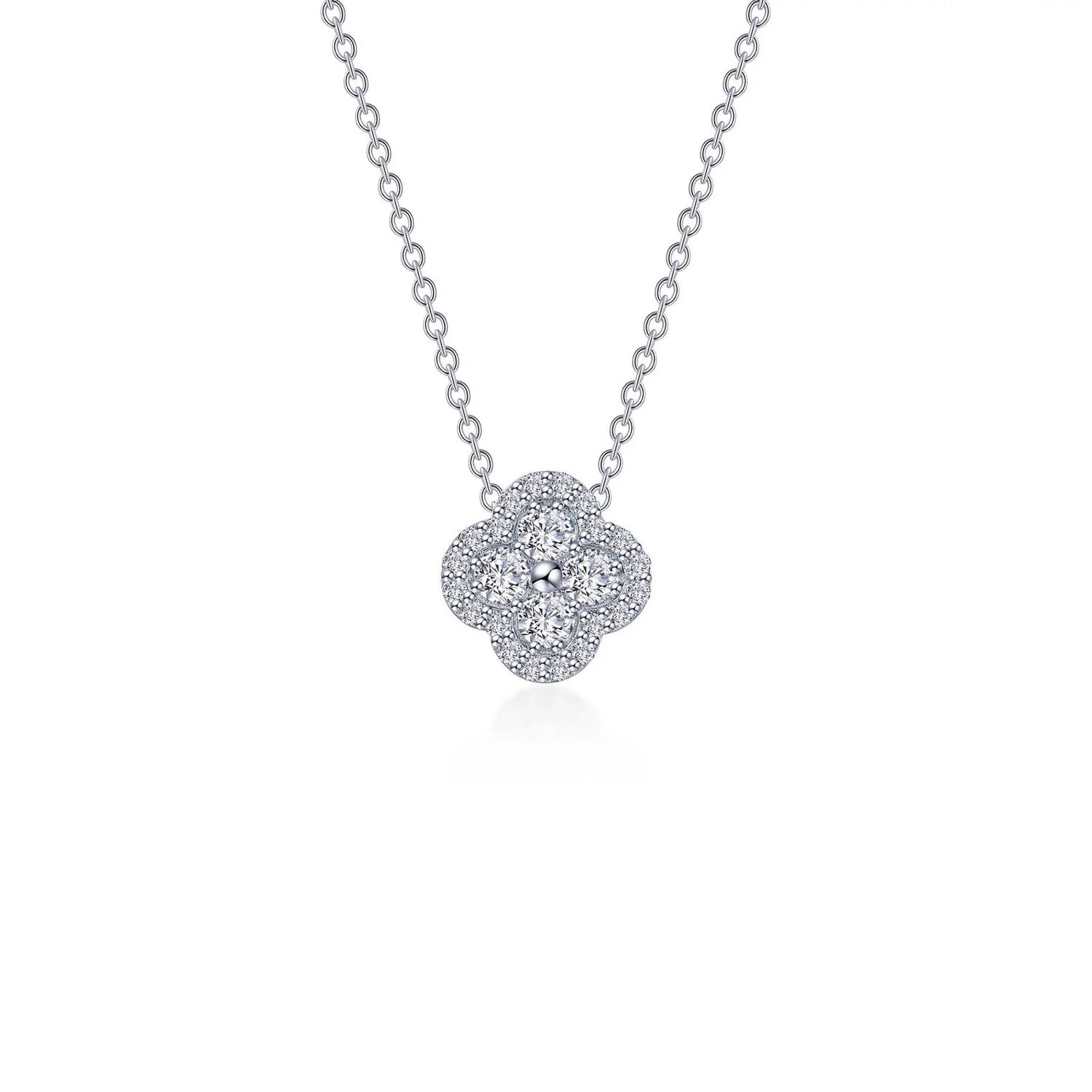 Dazzling Iconic Blossom Halo Necklace