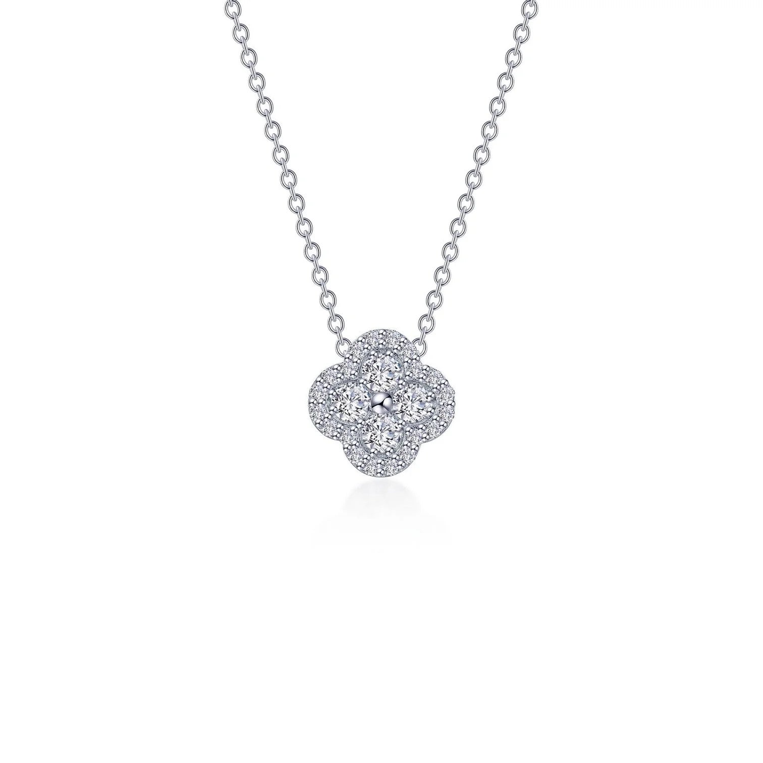 Dazzling Iconic Blossom Halo Necklace