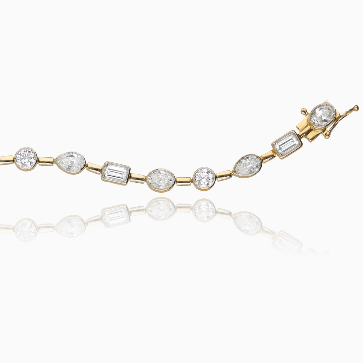 Shape &amp; Sparkle Diamond Bracelet