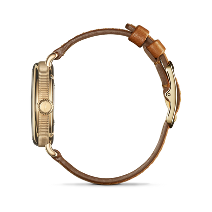 SHINOLA Ladies Birdy Moon Phase Watch Gold Tone