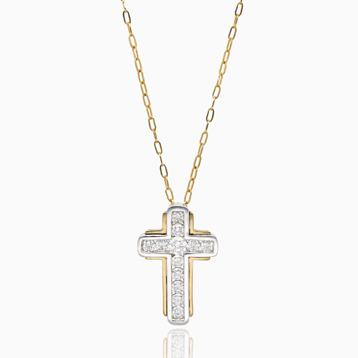 The Legacy Link Diamond Cross