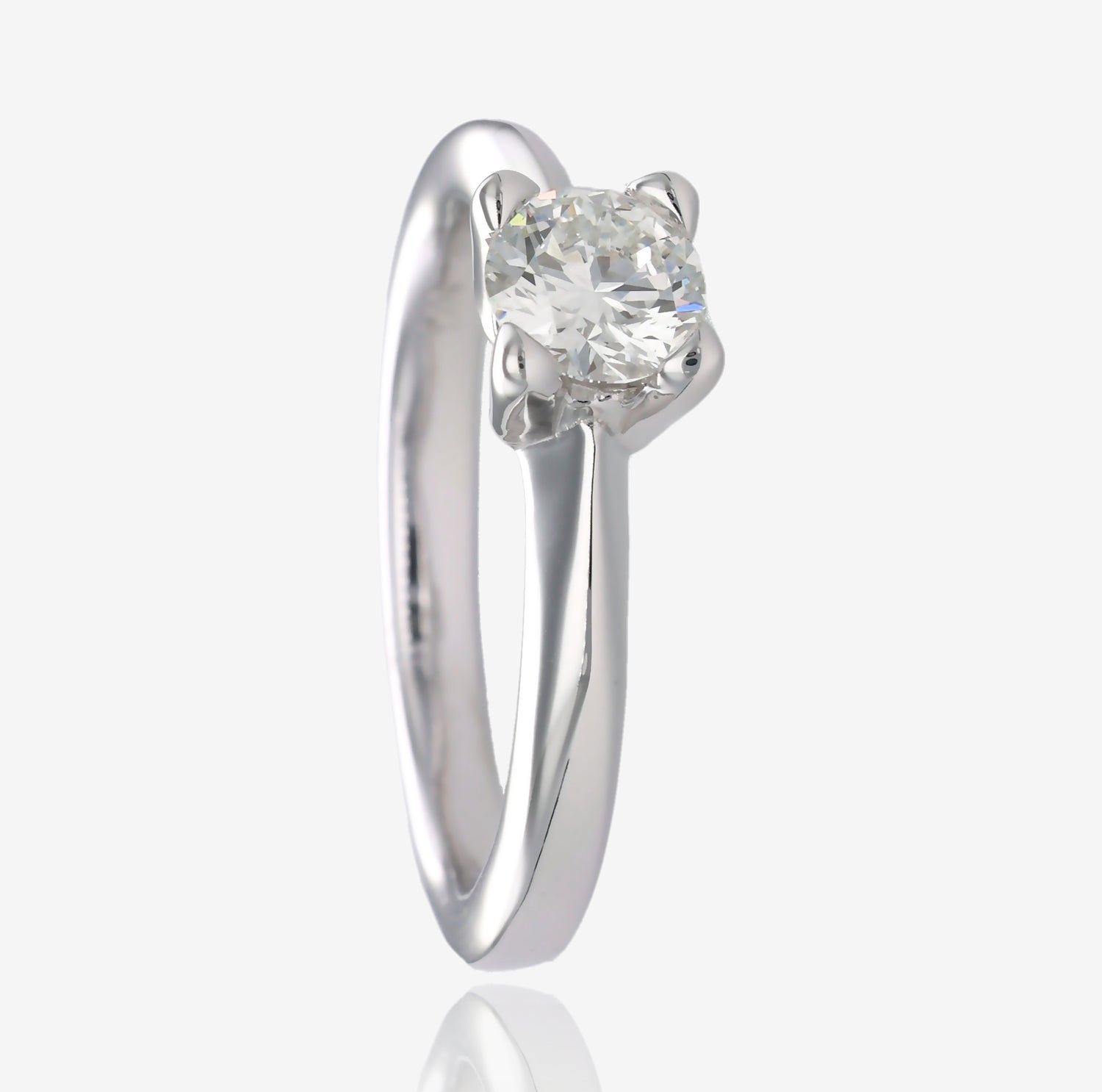 1/2ct Wexford Standard Lab Diamond Solitaire in Sterling Silver