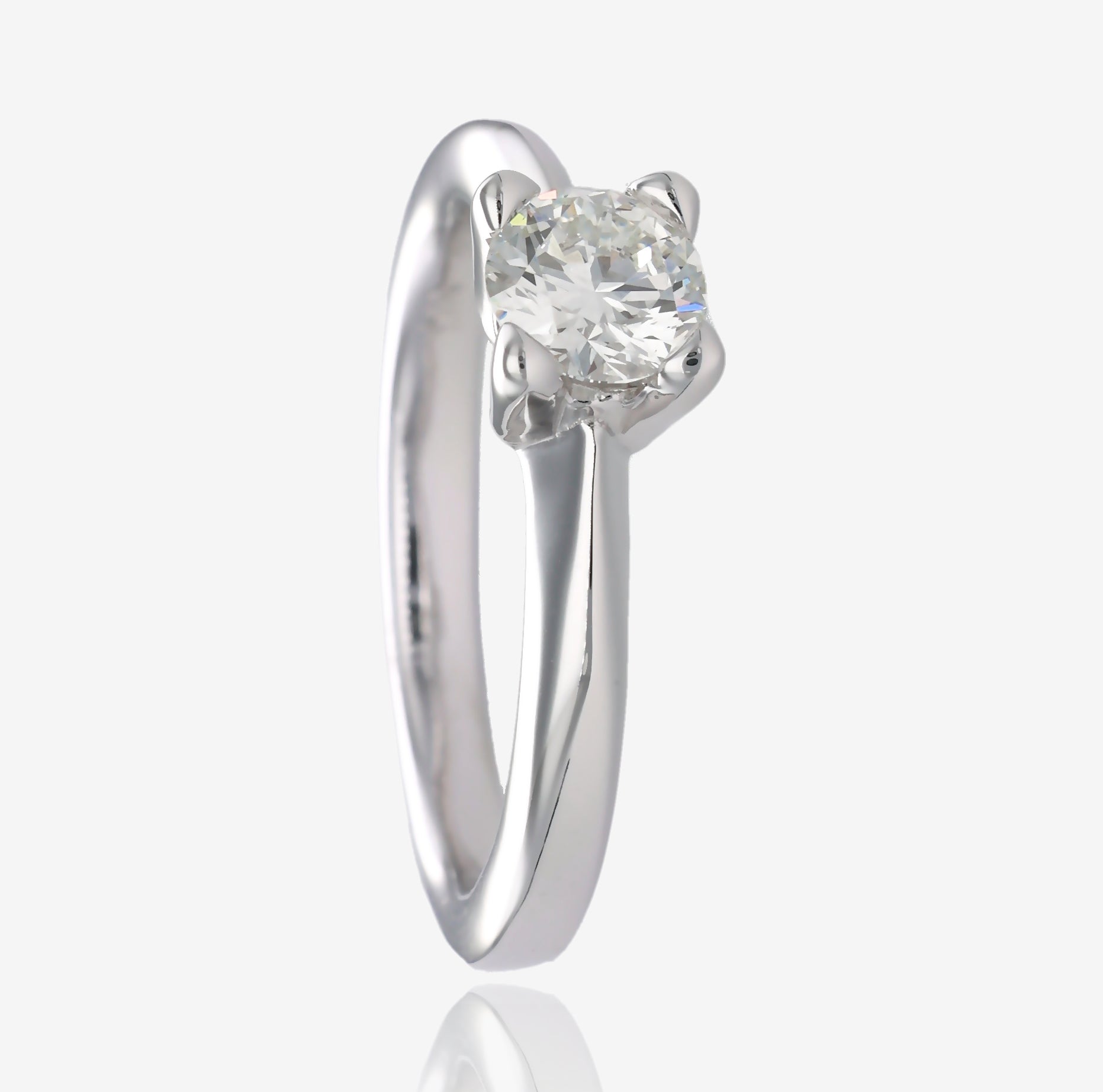 1/2ct Wexford Standard Lab Diamond Solitaire in Sterling Silver