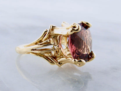 Tourmaline 18K Yellow Gold Ring, Royal