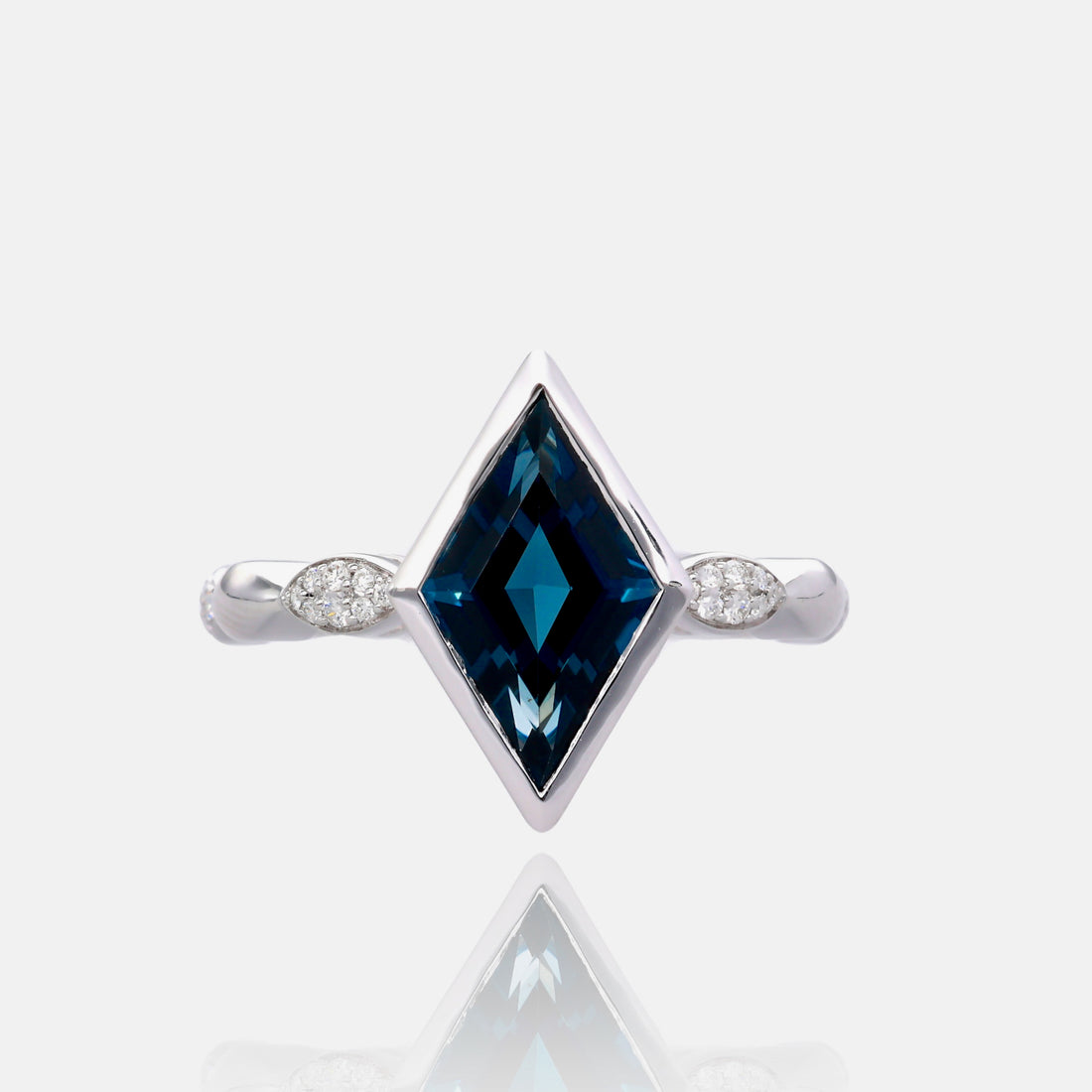 The North Star Blue Topaz Ring