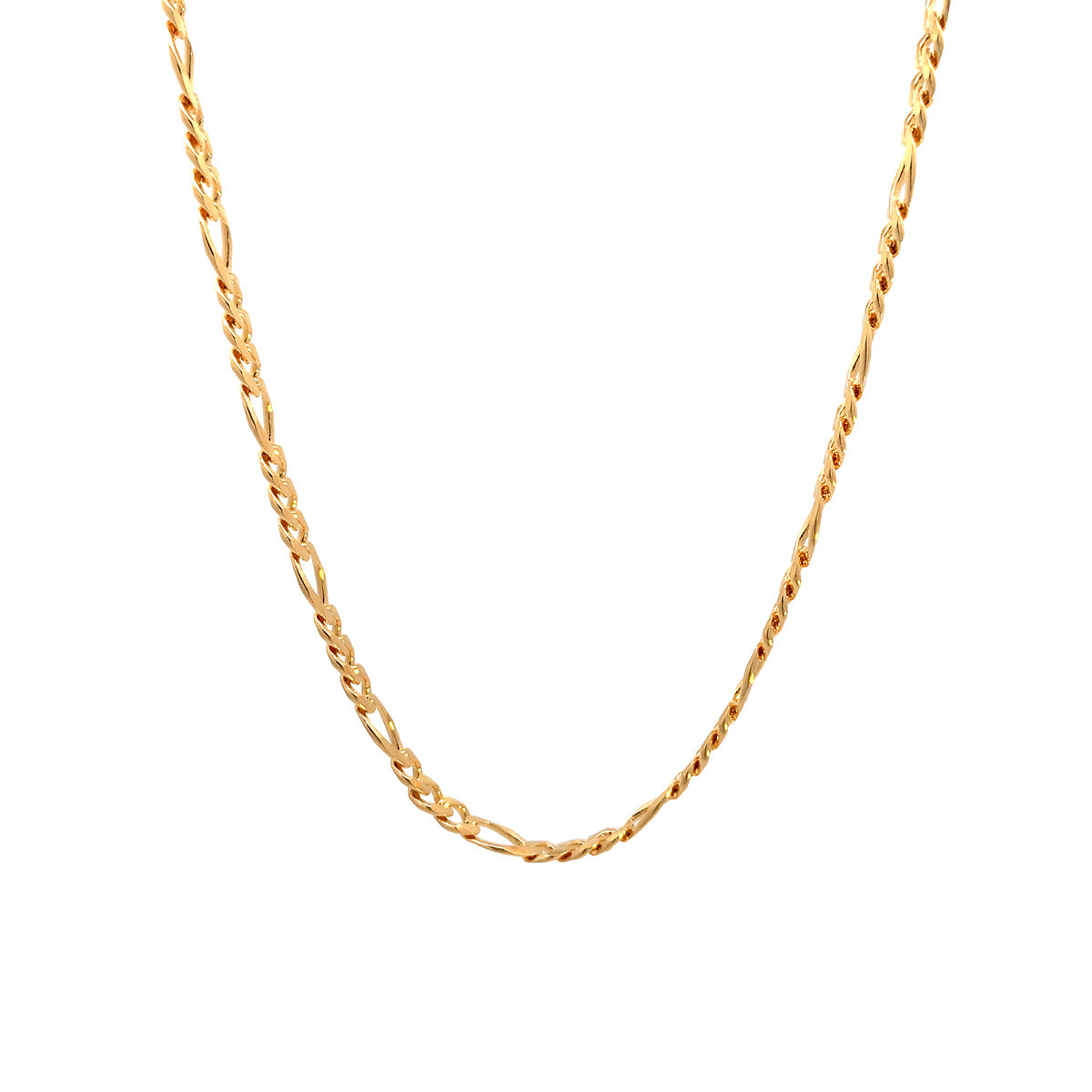 Figaro Gold Filled Necklace Chain