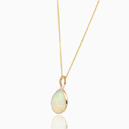 Ethereal Light Opal Necklace
