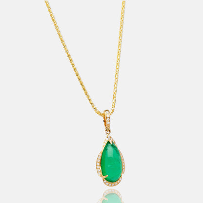 Emerald Dynasty Diamond Necklace