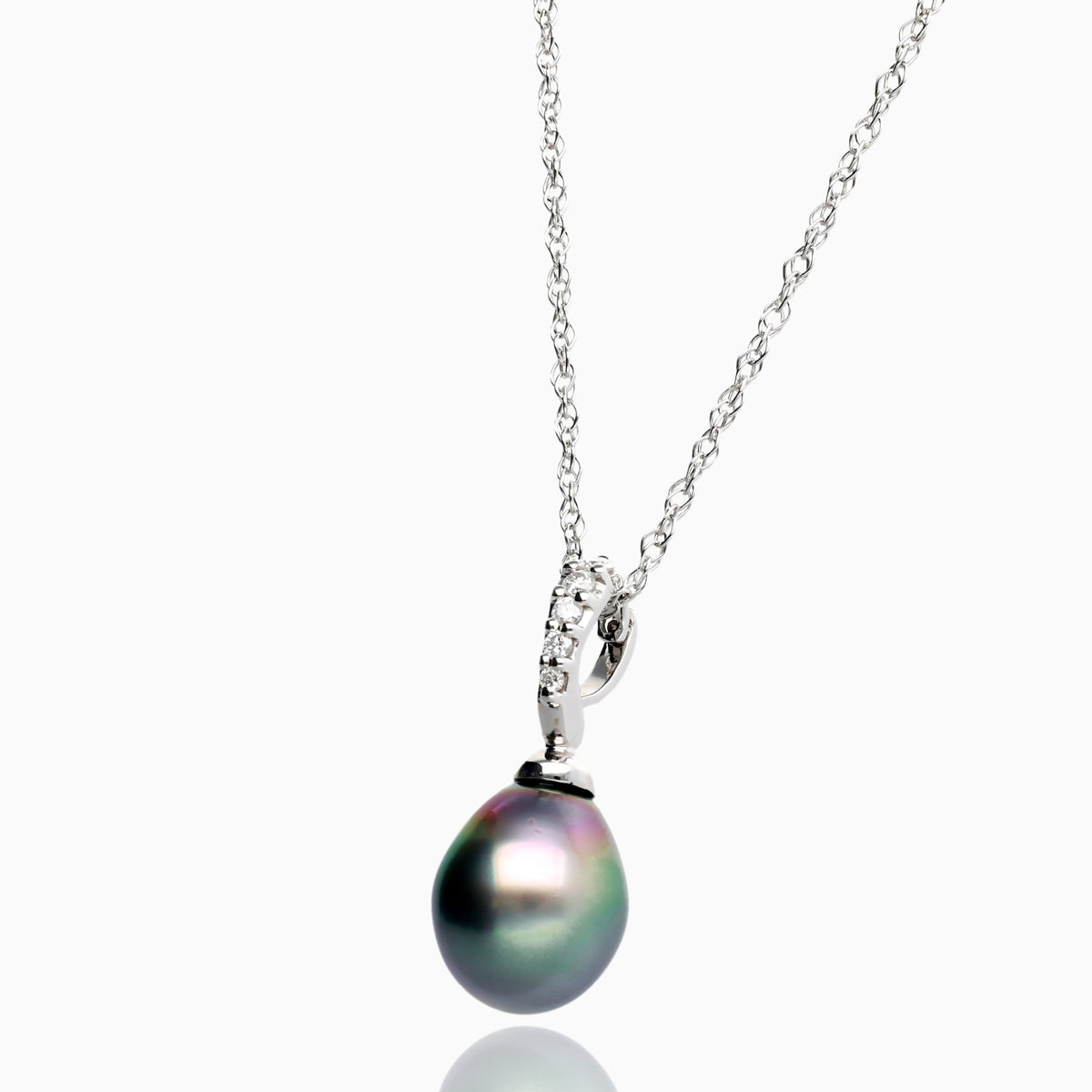 Midnight Tide Tahitian Pearl Necklace