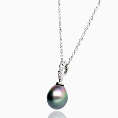 Midnight Tide Tahitian Pearl Necklace