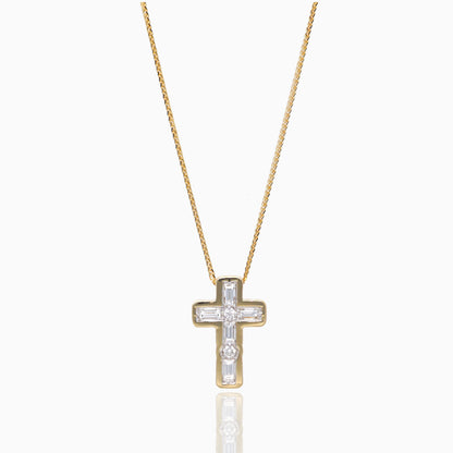 Shifting Light Diamond Cross