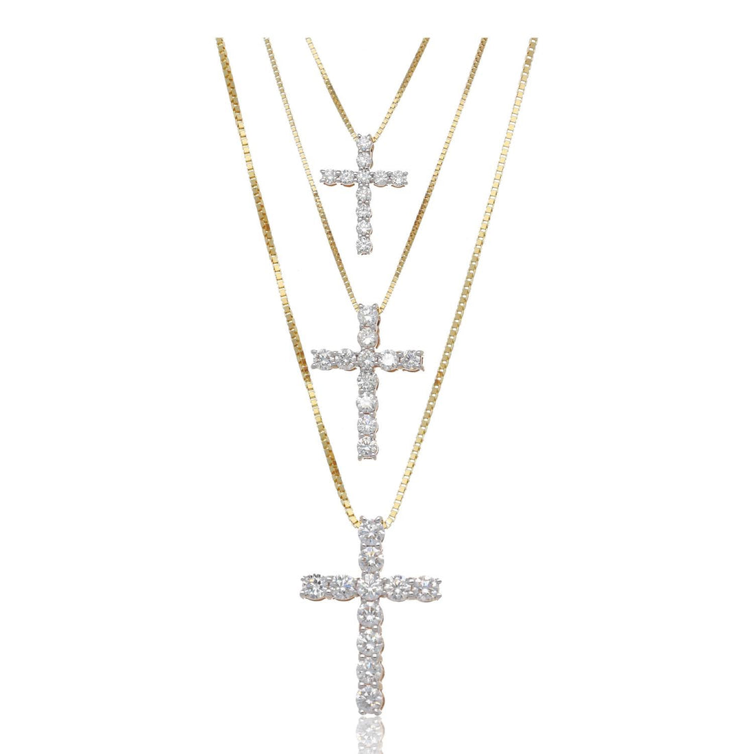 Divine Light Diamond Cross
