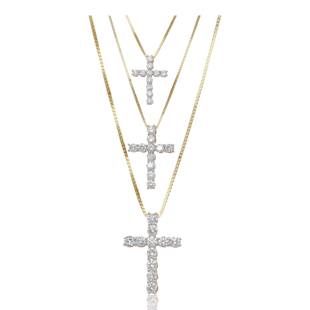 Divine Light Diamond Cross