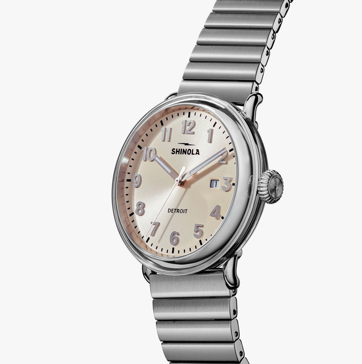 SHINOLA Mens Detrola Stainless Watch