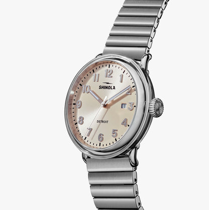 SHINOLA Mens Detrola Stainless Watch