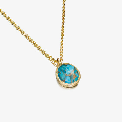 Shade Mosaic Turquoise Organic Bezel