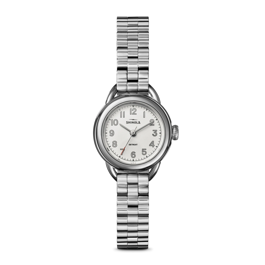 SHINOLA Ladies Runabout Silver Tone Watch