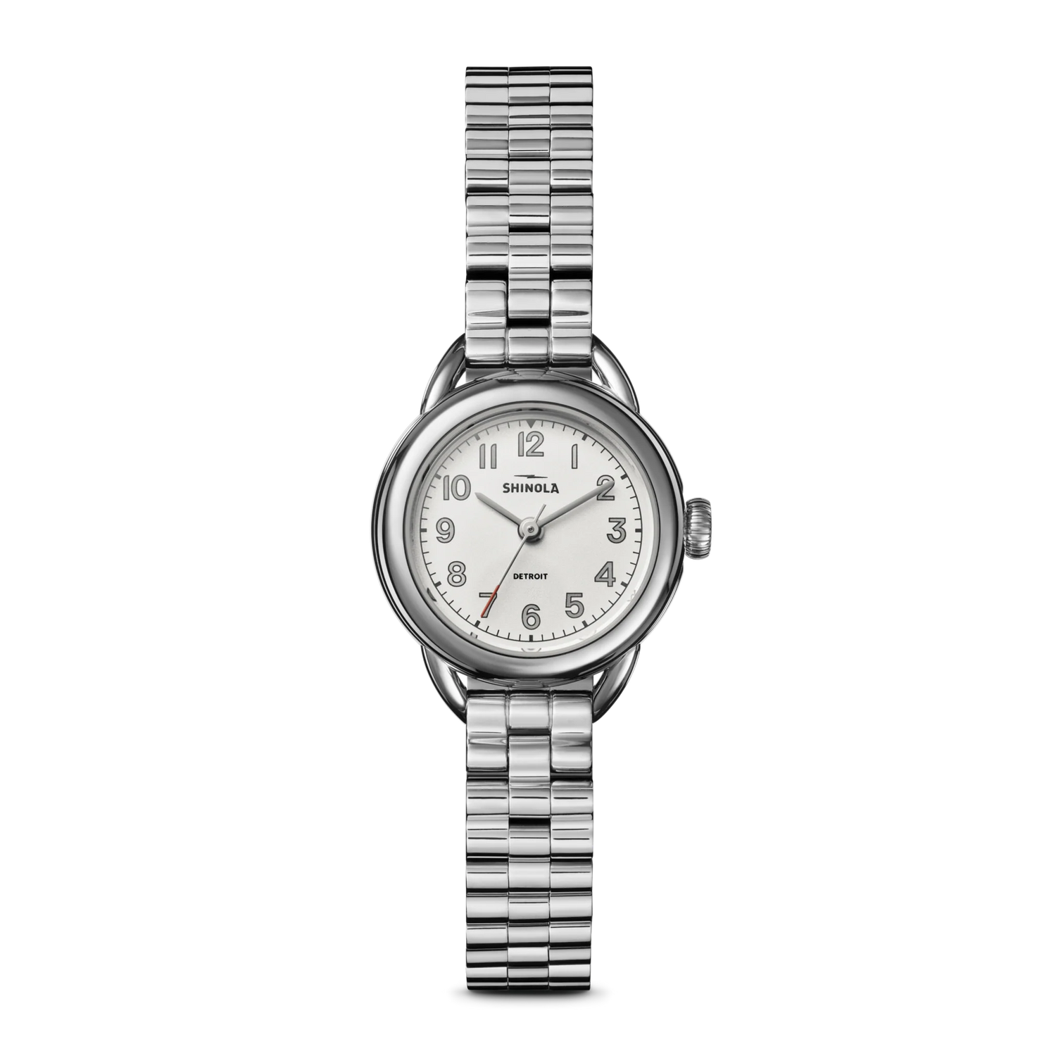 SHINOLA Ladies Runabout Silver Tone Watch