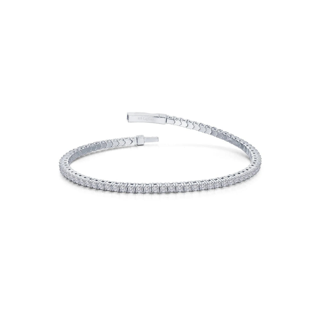 Flexible Bangle Timeless Tennis Bracelet 6.8&quot;