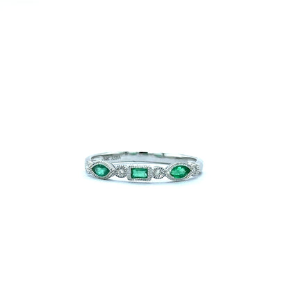 Kate Precious Gemstone and Diamond Band