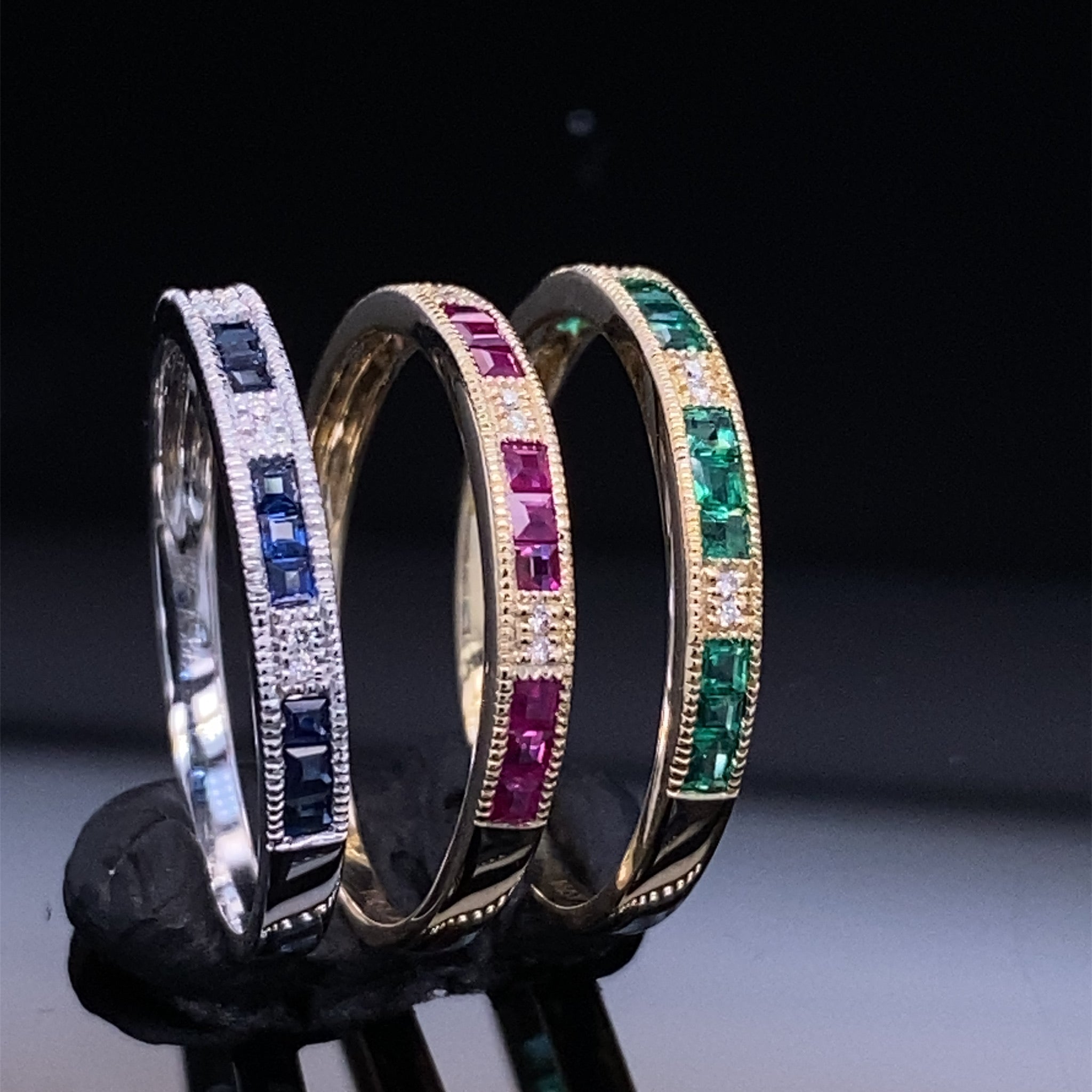 Era of Love Precious Gemstone Band