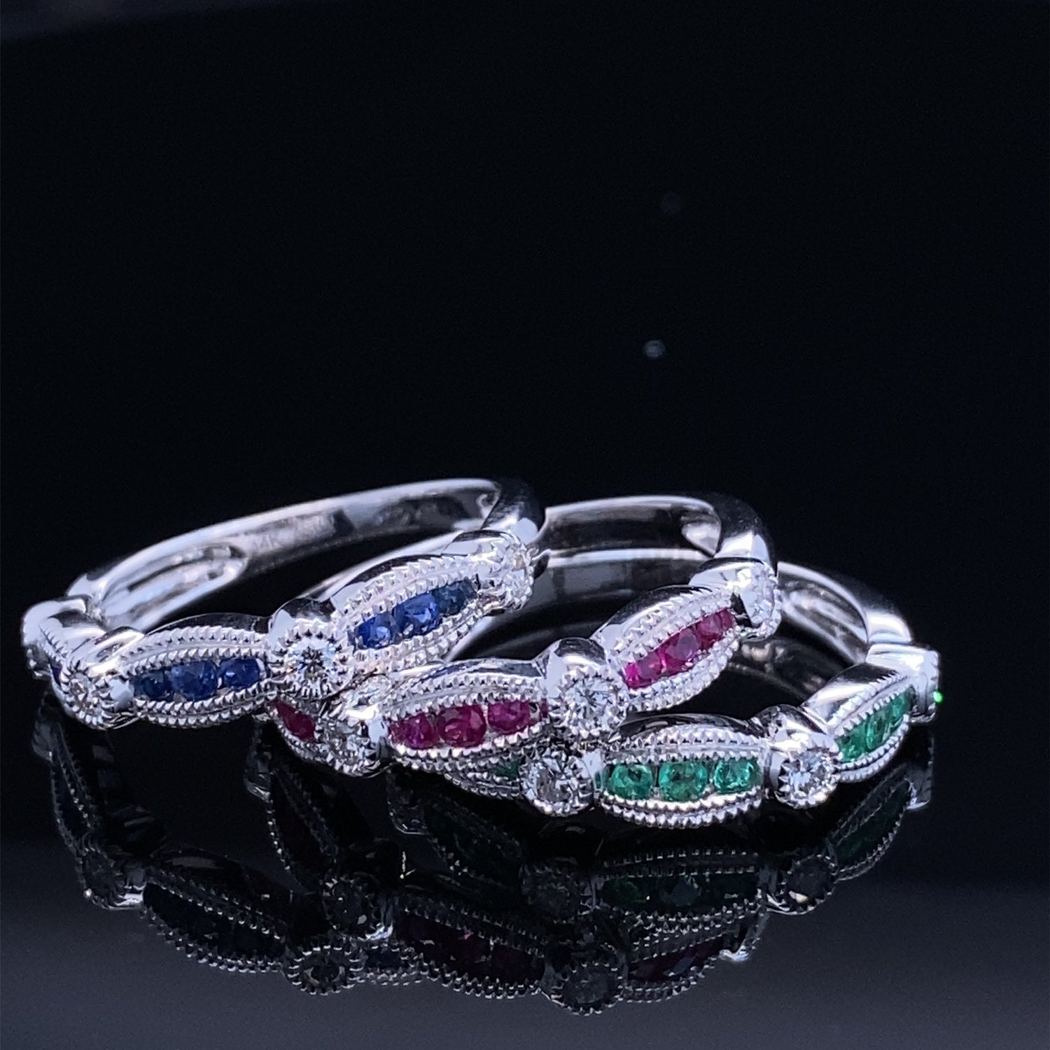 Belle of the Ball Fine Gemstone Band