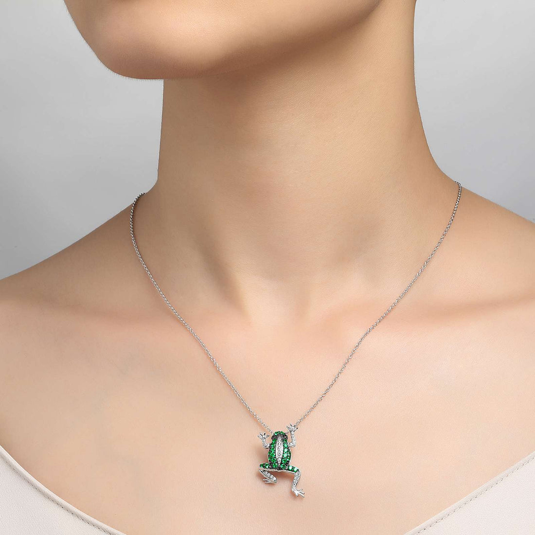 Whimsical Frog Necklace