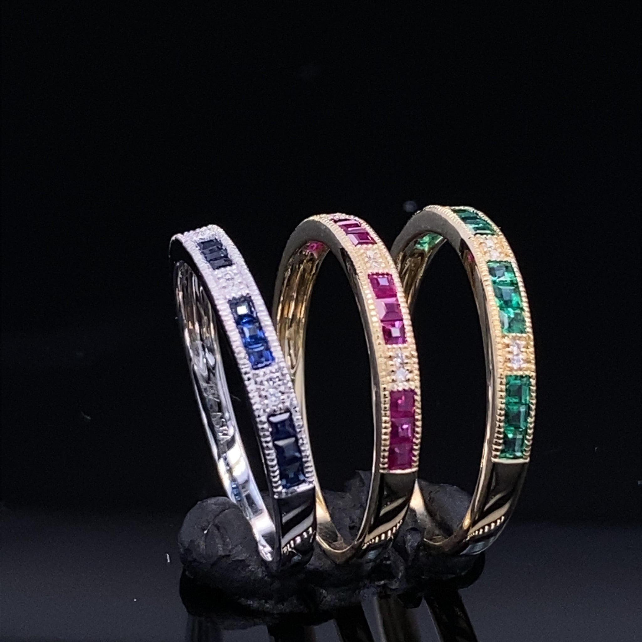 Era of Love Precious Gemstone Band